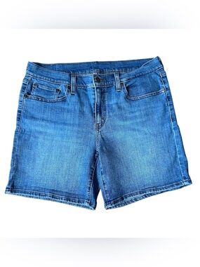 Levi's Denim Jean Shorts Women's Size 30 Blue Medium Wash Five Pocket Cotton